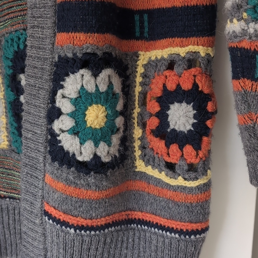 Free People Santa Rosa Crochet Cardi - Picture 5 of 14